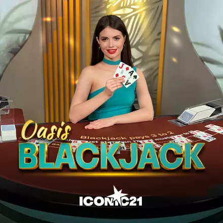 Oasis Blackjack – speel bij LuckyGem